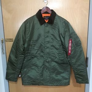 RARE Alpha Industries J Crew Barn Jacket MSRP $325